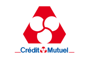 logo crédit mutuel - client qui a fait confiance à Fouéestif